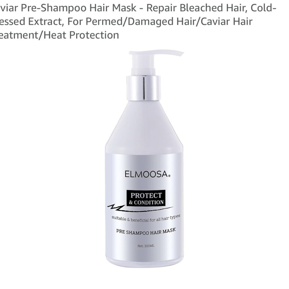 NIB Elmoosa Pre Shampoo Hair Mask 300 ml